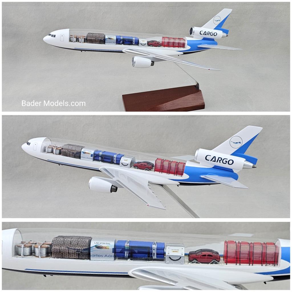TAB Cargo - DC-10-30F - (1:144) - 180° Clear Top